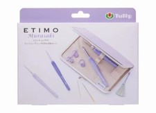 ETIMO Murasaki Crochet set Purple TEM-001 cushion grip Tulip Knitting needles