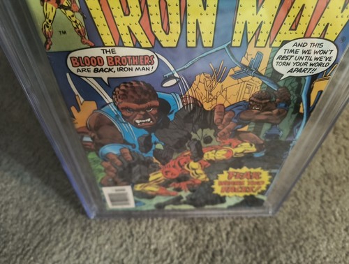 CGC 9.6 IRON MAN #88 WHITE PAGES .7 1976) EARLY BLOOD BROTHERS Hard To Find.🔥 - Picture 8 of 18
