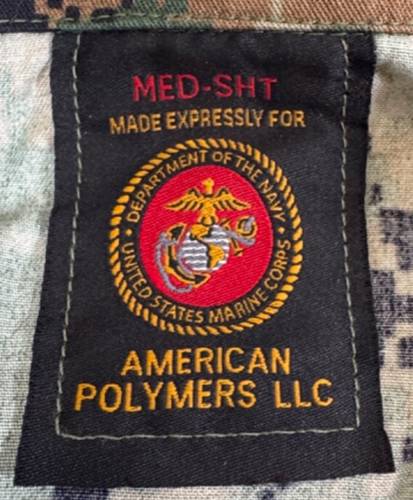 New USMC Woodland MARPAT MCCUU Uniform Blouse Shirt Medium Short - Picture 4 of 6