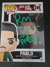 RAY SANTIAGO signed autograph in person FUNKO POP ASH VS EVIL PABLO ACOA