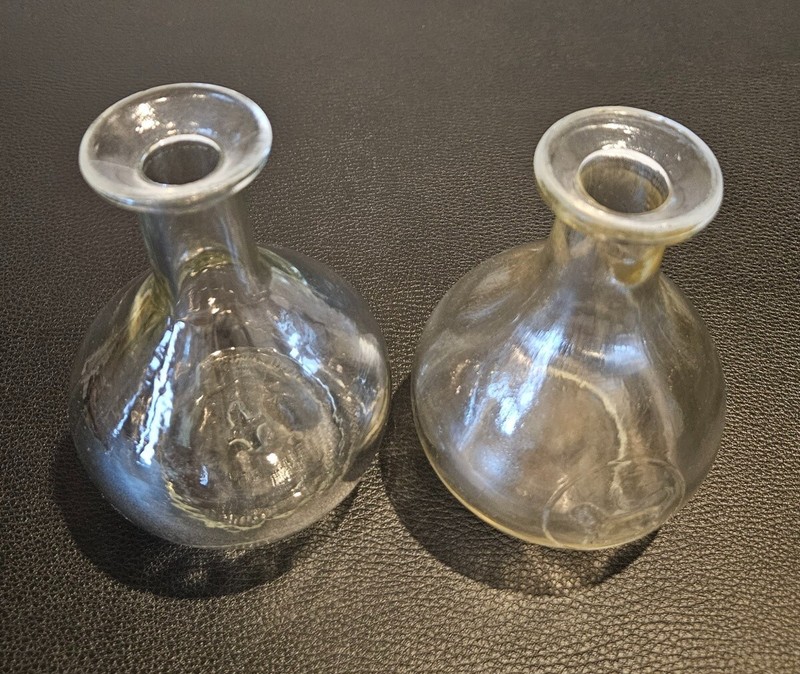 RARE  Ethiopian Tej Serving Flask [Berele]  one with Haile Selassie's Lion