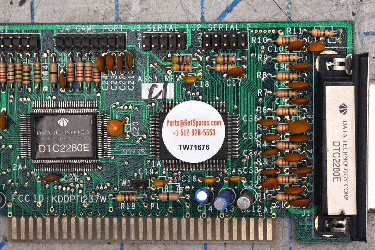 DTC2280E / PCB, 400521-97, HARD DISK FLOPPY CONTROLLER