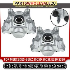 2x Rear Lhrh Brake Calipers For Mercedes-benz 300sd 92-93 E320 98-03 S320 94-99