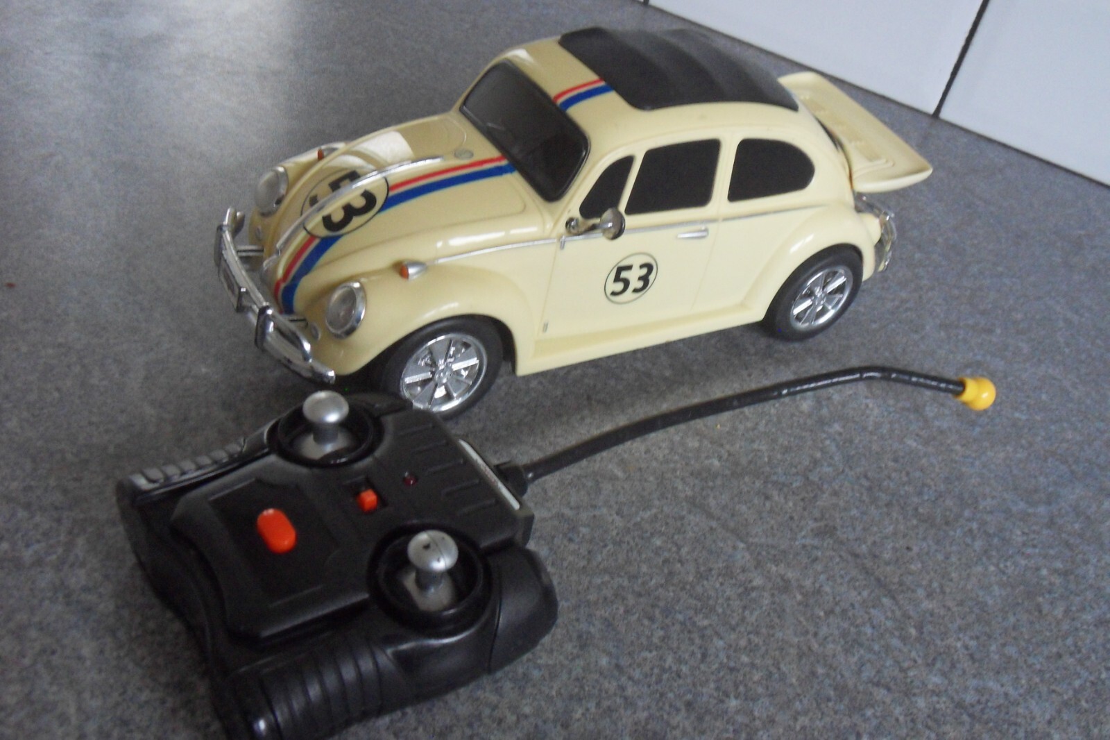 Herbie VW Beetle Disney Fully Loaded Remote Control Car Fully Working