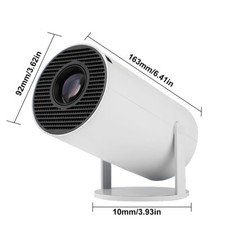 Portable Projector LED 4k Mini Home Theater WiFi Bluetooth HDMI Cinema Office — image 2