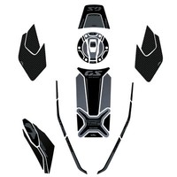 Set Tank Pad BMW R 1300 GS Triple Black 2024 3D Gel Aufkleber Motorrad Kompatibe