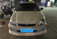 For 96-98 EK Civic EPA Type Fiberglass Front Bumper Lip Splitter Under Spoiler