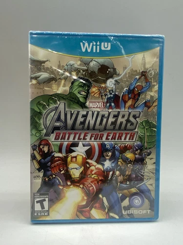 Marvel Avengers: Battle for Earth (Nintendo Wii U, 2012) Brand New Sealed
