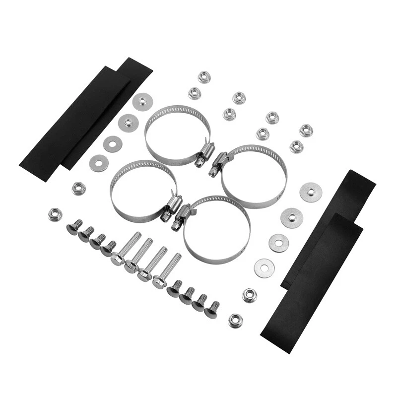 Batwing Fairing Mounting Bracket Kits Fit For Harley Softail Deluxe Road King - Image 3 of 4