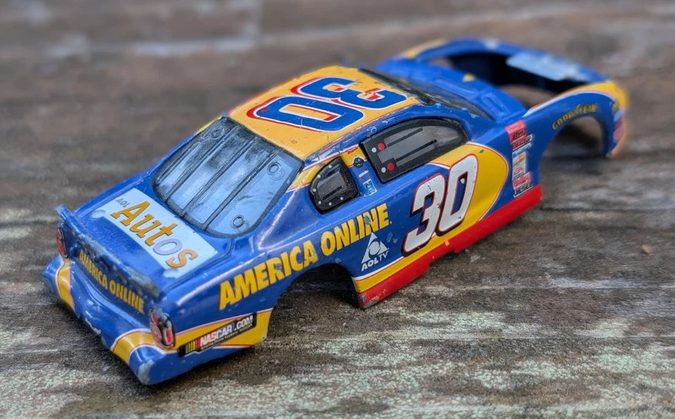 NASCAR Chevy Monte Carlo #30 America Online 1:64 Diecast BODY ONLY - Image 4 of 4