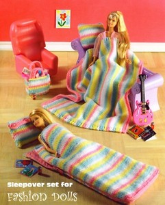 barbie sleepover set