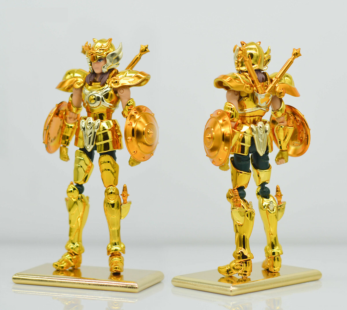 JM model Saint Seiya Cloth Myth DDP Gold Libra Dohko with object