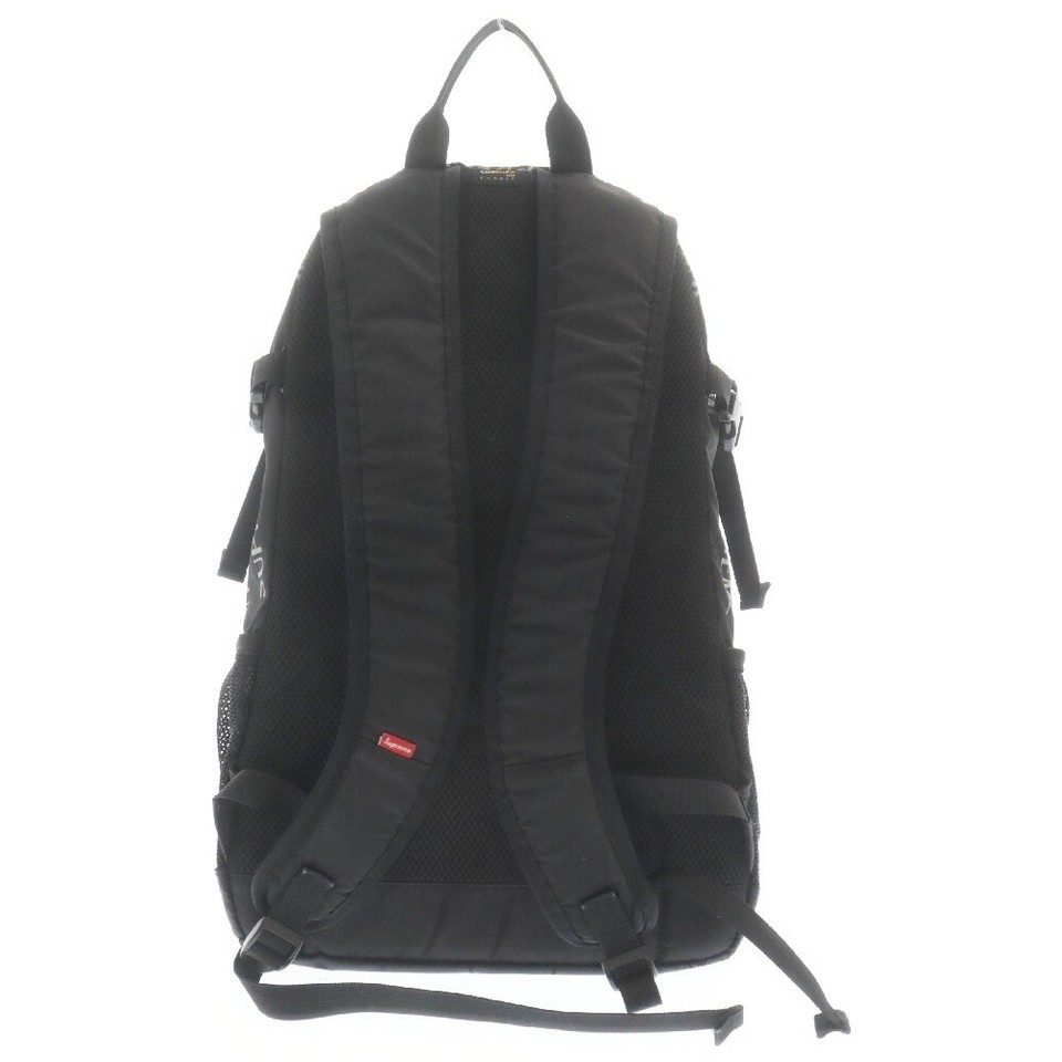 SUPREME 16AW 3M Reflective Repeat Backpack Black eBay
