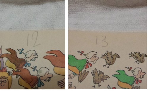 Vtg Jack Kent's Twelve Days of Christmas Children Picture Book 1973 Scholastic - Imagen 11 de 13