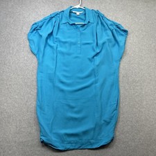 Diane Von Furstenberg Karin Dress Women 4 Blue Oversize Classic Elegant Evening