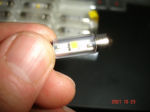 c5w 12 voltios luces led sofitte 0,5W 31mm construcción de señal, lote de 16 piezas - Imagen 4 de 4