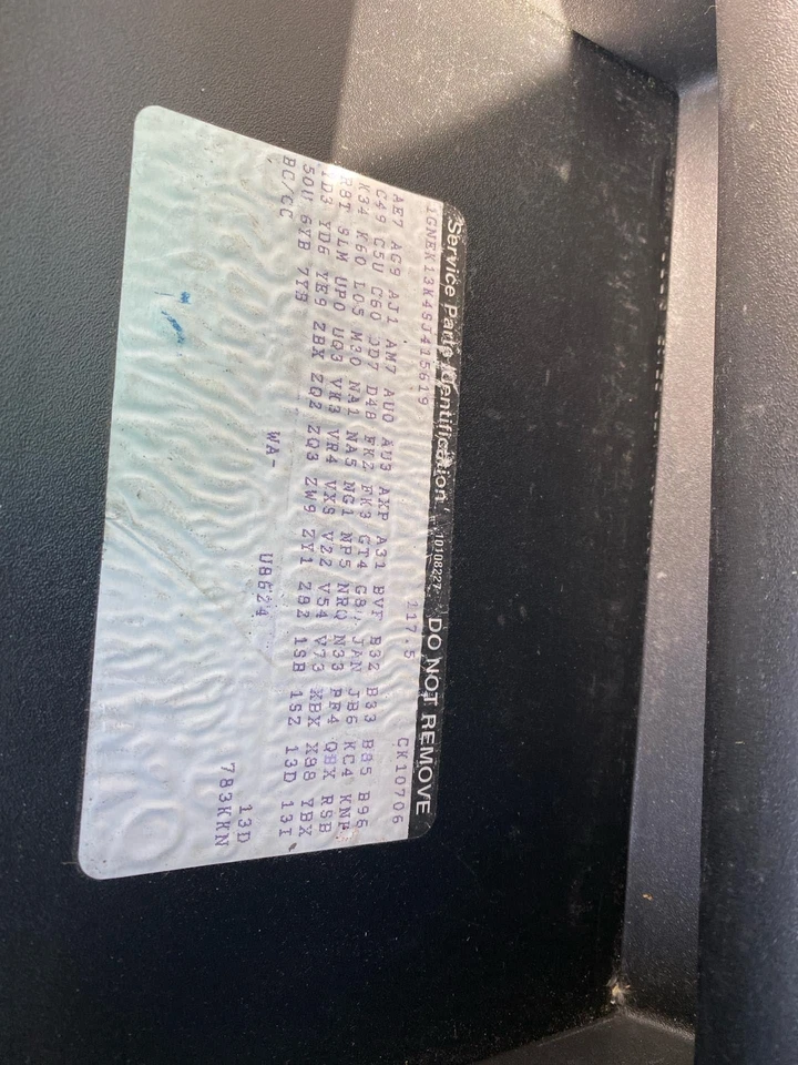 Estuche de transferencia 95 96 97 98 99 00 Chevy Tahoe Foto 4 de 4