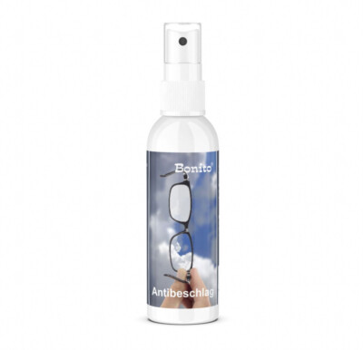 1 Flasche Bonito Antibeschlag Spray 30ml für Ihre Brillengläser No Fog Antifog