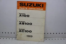 1969 SUZUKI AC100 AS100 A100 PARTS CATALOGUE MANUAL BOOK (TMAN126) 2ND EDITION