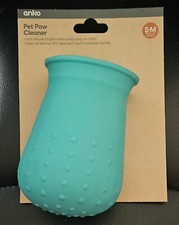 PET PAW CLEANER - Small/Medium ~ soft silicone ~ Put your paw in it