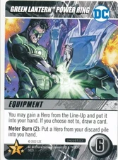 GREEN LANTERN POWER RING DC Comics Deck Building Game card INJUSTICE