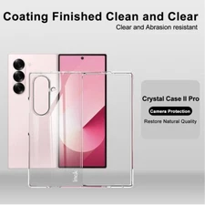 Ultra Thin Transparent Hard PC Full body Case For Samsung Galaxy Z Fold7 5G 8.2"