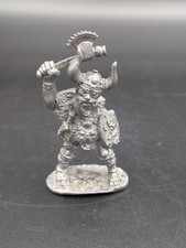 Vintage Miniature Dwarf Dungeons and Dragons Barbarian Figurine