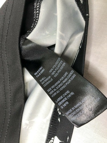 Adidas Youth Short Sleeve Activewear T Shirt Black White Graffiti Pattern Large - Picture 6 of 6