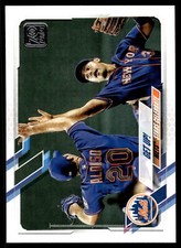 2021 Topps #210 Pete Alonso / Michael Conforto New York Mets