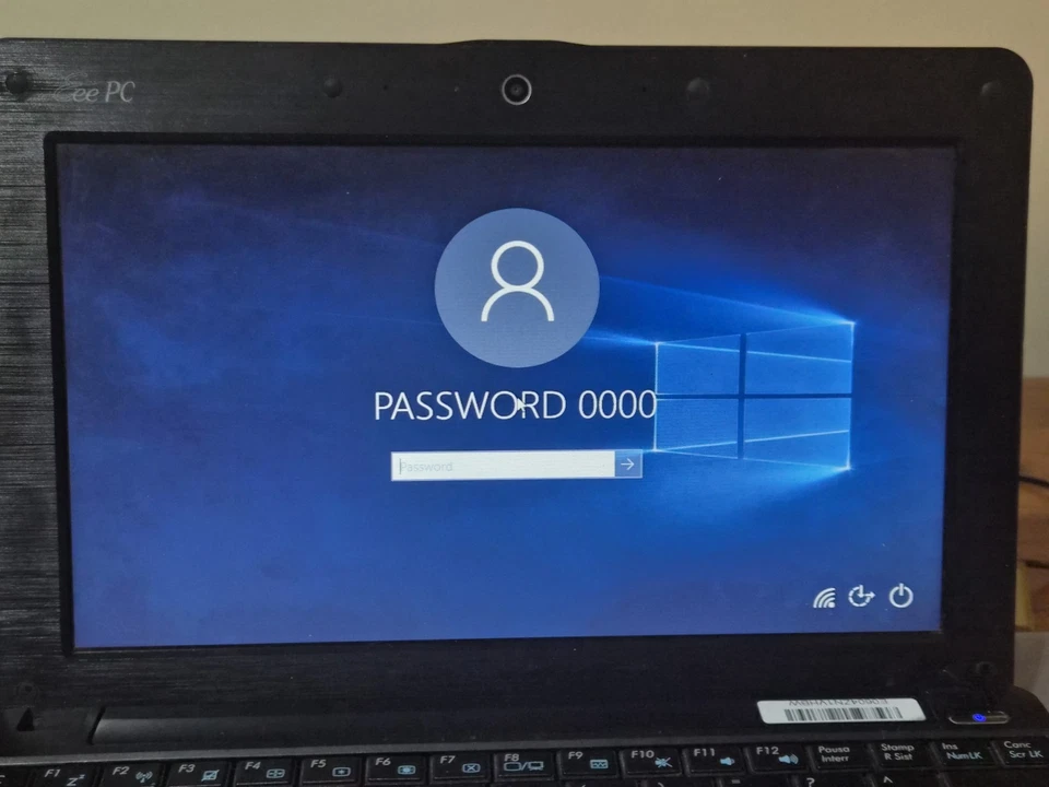 Laptop ASUS EEE PC 1001PX Intel Atom N450 1.66GHz SSD 24OGB DDR2 2GB Windows 10 - Immagine 3 di 4