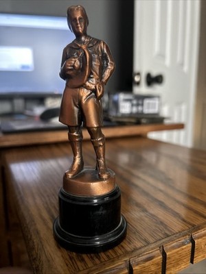 Vintage Boy Scout Of America Bronze Trophy A.C. Rehberger Co Reh Craft Chicago 