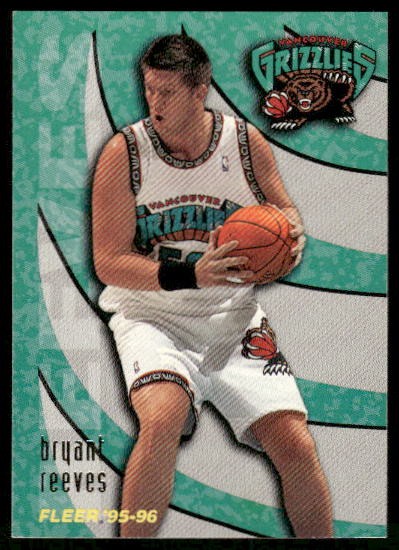 1995-96 Fleer European #347 Bryant Reeves