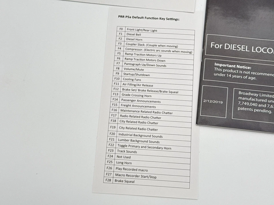 Broadway Limited - HO - PRR - P5A Boxcab #4716 Sound/DCC - Train #5935 - Image 3 of 4