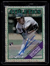 2023 Topps Silver Pack Mojo Auto Shintaro Fujinami RC Auto Oakland Athletics