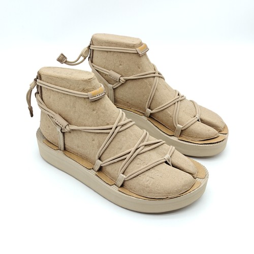 Teva Women Midform Infinity Platform Elastic Strap Sandals Sesame 1127890 Us 9