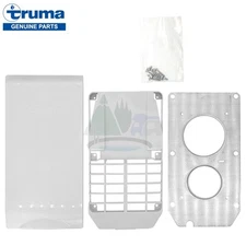 TRUMA ULTRASTORE WATER HEATER FLUE GRILL COWL COVER KIT WHITE CARAVAN MOTORHOME