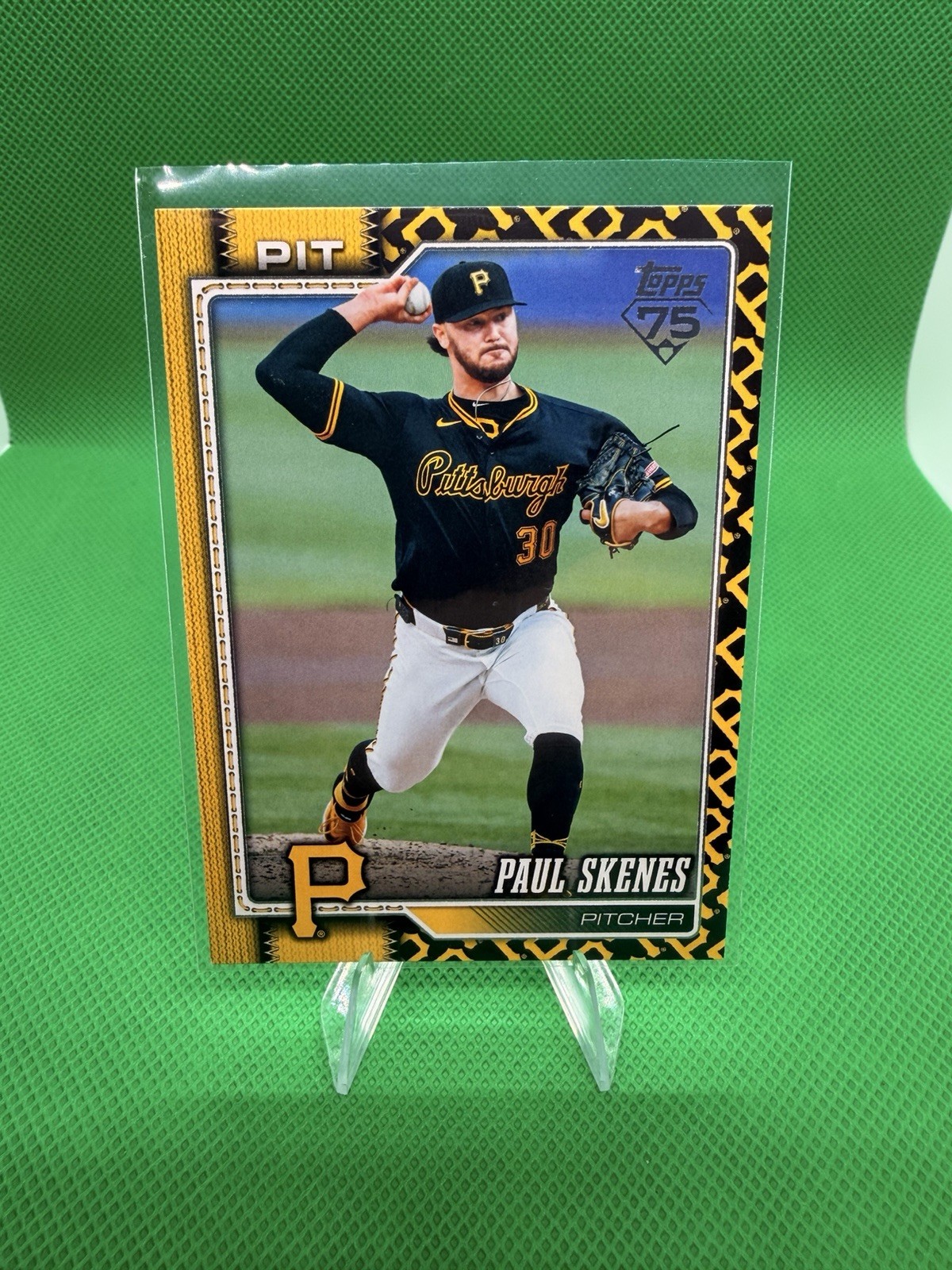 2026 Topps Series 1 - Team Color Border Variation #100 Paul Skenes