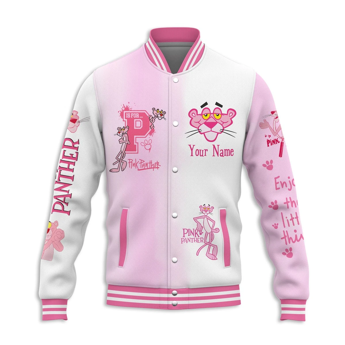 Pink Panther Customized HFN Baseball Jacket