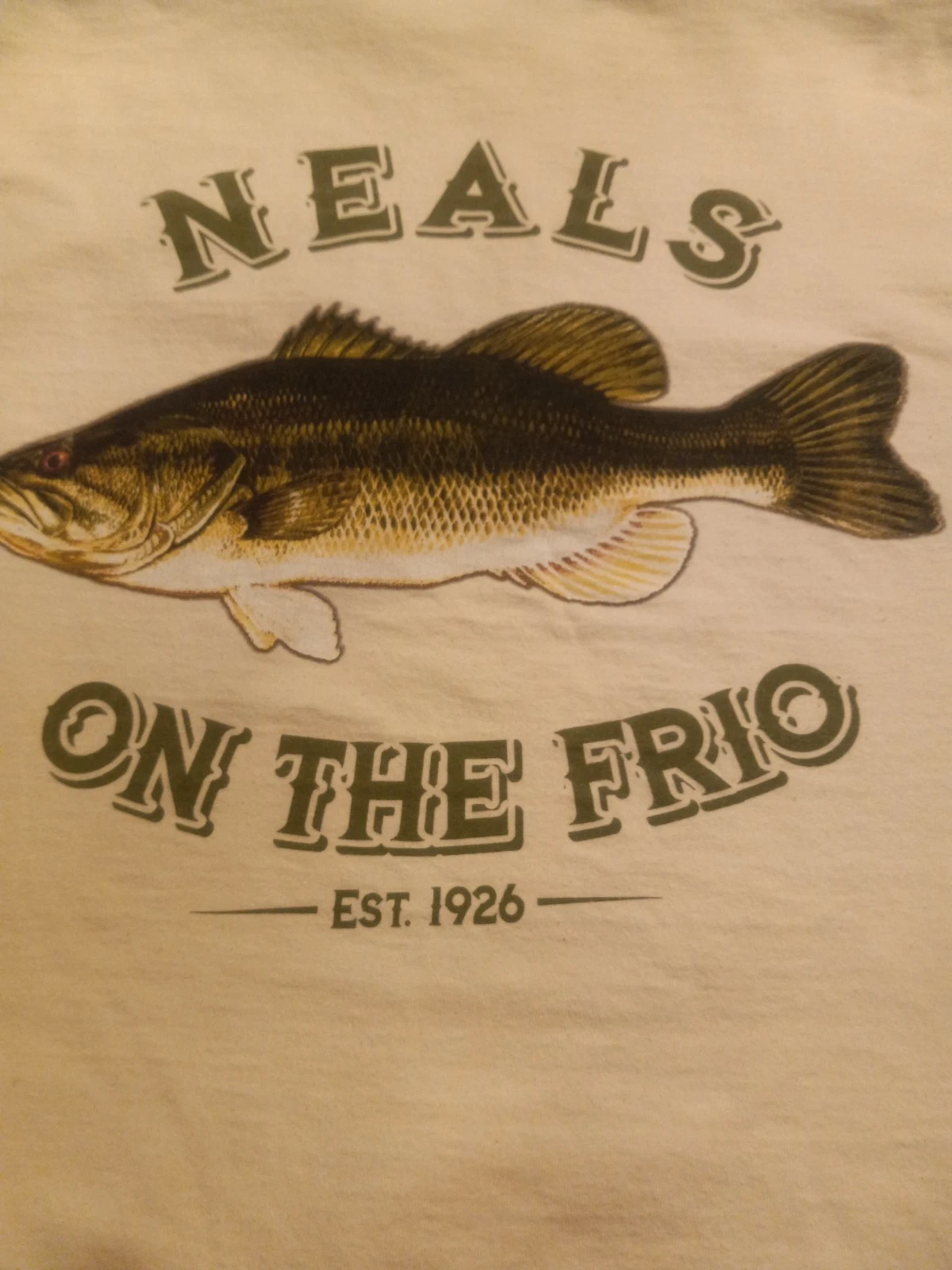Vintage Texas Classic Original  artwork  Bass fishing shirt Clean