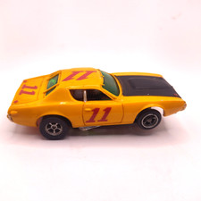 Aurora AFX Butterscotch Dodge Charger HO Slot 11 Stock Car Vintage