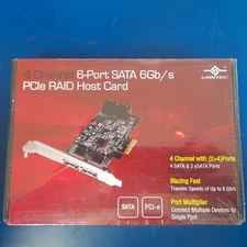 VANTEC 4 Channel 6-Port SATA 6Gb/s PCIe RAID Host Card