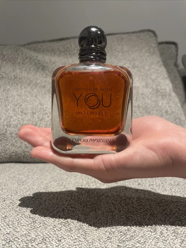 Emporio Armani Stronger With You Intensely Eau de Parfum 100ml-sprayed Once - Picture 2 of 3
