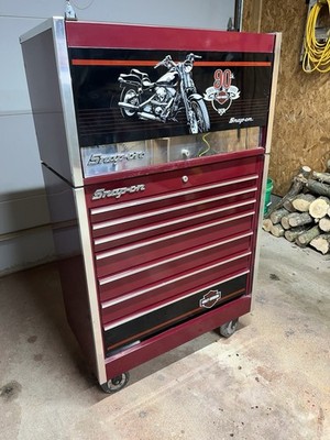 Snap On Harley Davidson 90th Anniversary Tool Box Limited Edition