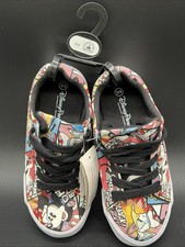 Disney Parks Mickey Mouse Friends Comic Strip Youth Shoes Size 2/3