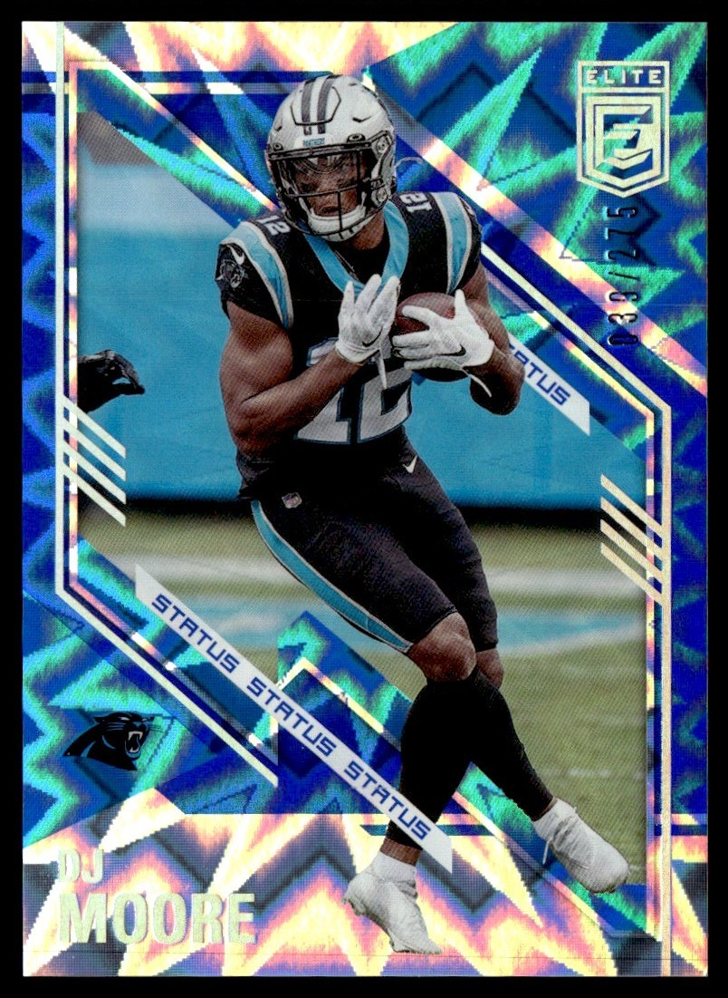 2021 Donruss Elite Status DJ Moore 039/275 #80