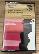 Menuhin  Stephane Grappelli Fascinatin' Rhythm Original Cassette Tape 1975 VGC