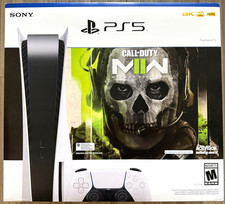 SONY PS5 Blu-Ray Disc Edition Console Call of Duty Modern Warfare II Bundle NEW