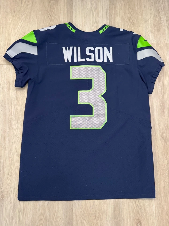 Camiseta Nike Vapor Elite intocable Russell Wilson Seattle Seahawks NFL 44 grande Foto 2 de 4