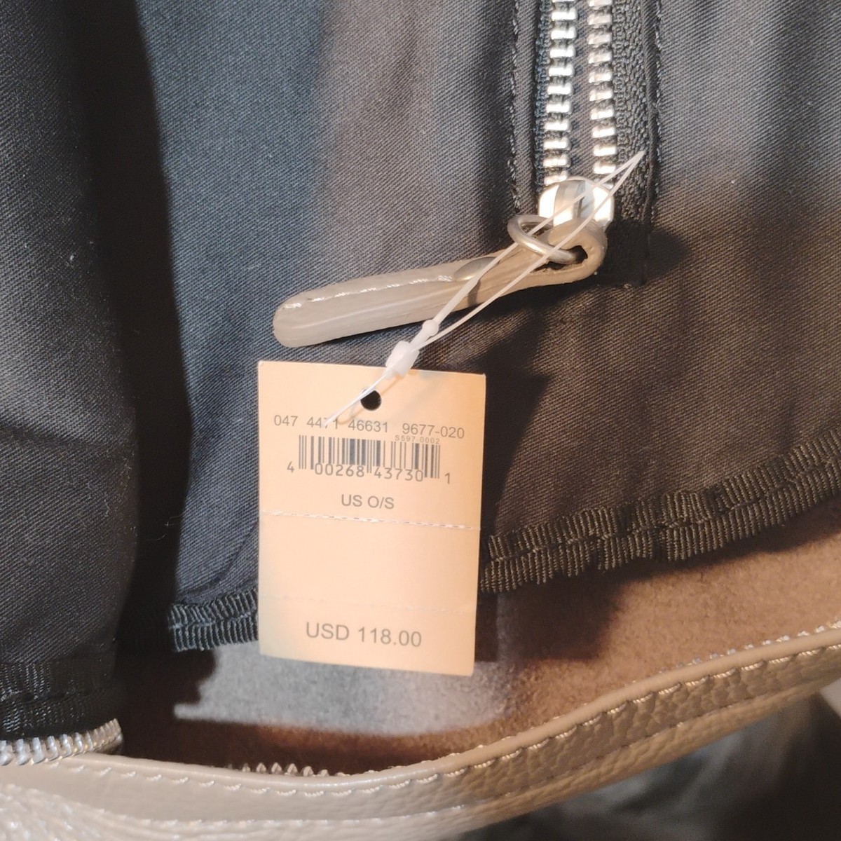 American Eagle Outfitters Genuine Leather Taupe Backpack  display picture 1