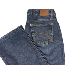 Tommy Hilfiger Jeans Women's Cameron Mid Rise Premium Vintage Denim Pants 30